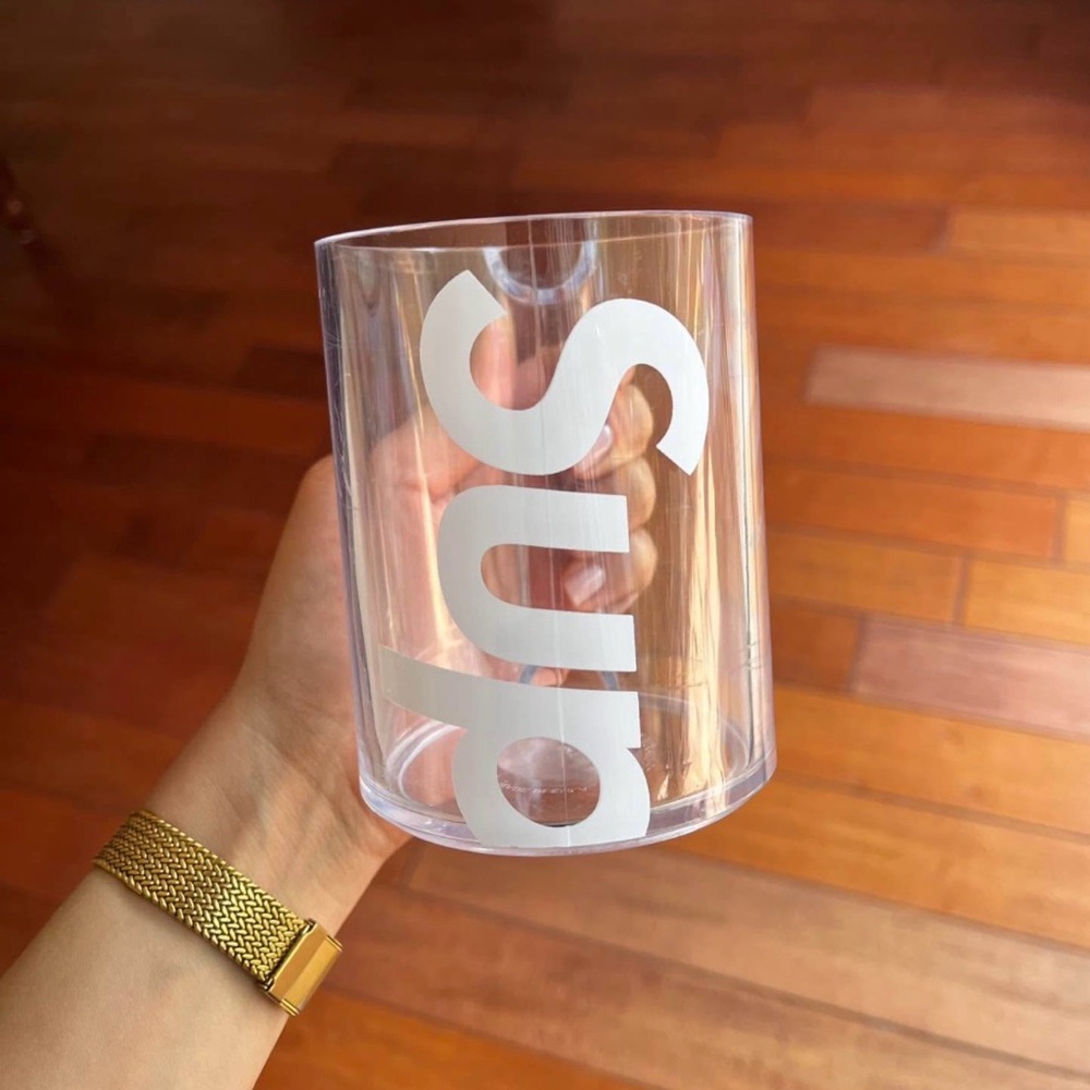 Supreme Clear Acrylic Cup